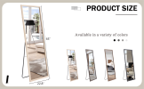 Third generation packaging upgrade, thickened border, full length mirror, dressing mirror, bedroom entrance, decorative mirror, clothing store, mirror