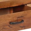 Highboard 46.5"x11.8"x78.7" Solid Reclaimed Wood