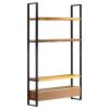 Highboard 46.5"x11.8"x78.7" Solid Reclaimed Wood