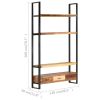 Highboard 46.5"x11.8"x78.7" Solid Reclaimed Wood