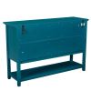 52" Modern Sideboard Storage with Adjustable Shelves, Sideboard Buffet Cabinet with 2 Doors, Credenzas for Dining Room, Living Room, Entryway