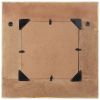 Wall Mirror Solid Reclaimed Wood 23.6"x23.6"