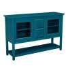 52" Modern Sideboard Storage with Adjustable Shelves, Sideboard Buffet Cabinet with 2 Doors, Credenzas for Dining Room, Living Room, Entryway