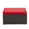 Patio Furniture, Outdoor Furniture, Seasonal PE Wicker Furniture,7 PCS Set Wicker Furniture with Lounger Sofa
