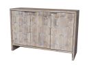 Accent Cabinet Farmhouse Style 3 Door Wooden Cabinet Sideboard Buffet Server Cabinet Storage Cabinet, for Living Room, Entryway, Hallway, Office, Kitc