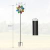 Butterfly Flower Windmill - Rainbow