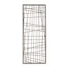 Distressed Black Metal Wall Decor