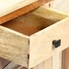Side Cabinet 23.6"x11.8"x29.5" Solid Reclaimed Wood