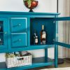 52" Modern Sideboard Storage with Adjustable Shelves, Sideboard Buffet Cabinet with 2 Doors, Credenzas for Dining Room, Living Room, Entryway