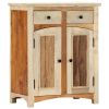Side Cabinet 23.6"x11.8"x29.5" Solid Reclaimed Wood