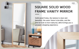 Third generation packaging upgrade, thickened border, full length mirror, dressing mirror, bedroom entrance, decorative mirror, clothing store, mirror