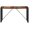 Dining Table 55.1"x27.6"x29.5" Solid Reclaimed Wood