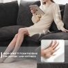 [VIDEO provided] [New] 110*57" Modern U Shape Modular Sofa, 6 Seat Chenille Sectional Couch Set with 2 Pillows Included, Freely Combinable Indoor Funi