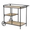 32.3x15.7x26.8" Shelf With Wheel