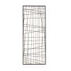 Distressed Black Metal Wall Decor