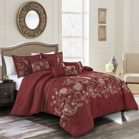 Jlva 7PC COMFORTER SET (size: queen)