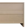 Accent Cabinet Farmhouse Style 4 Door Wooden Cabinet Sideboard Buffet Server Cabinet Storage Cabinet, for Living Room, Entryway, Hallway, Office, Kitc