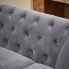 83.5-Inch Oversized Corner Sofa, L-Shaped Sectional Couch, 5-Seater Corner Sofas with 3 Pillows for Living Room, Bedroom, Apartment, Office